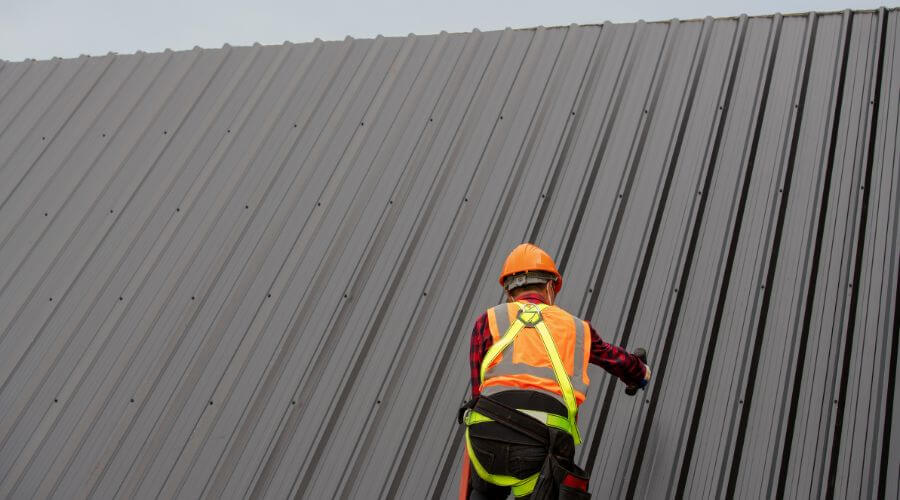 Professional metal roof installation services in Copen, WV